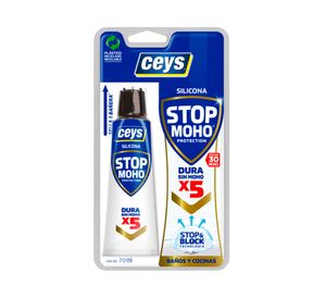 Silicona 70 ml Stop Moho blanco Ceys