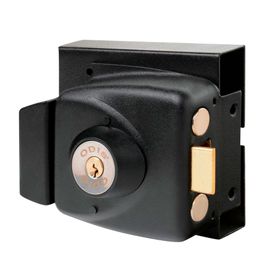 Cerradura sobreponer puertas de 30 mm 773 negro Odis