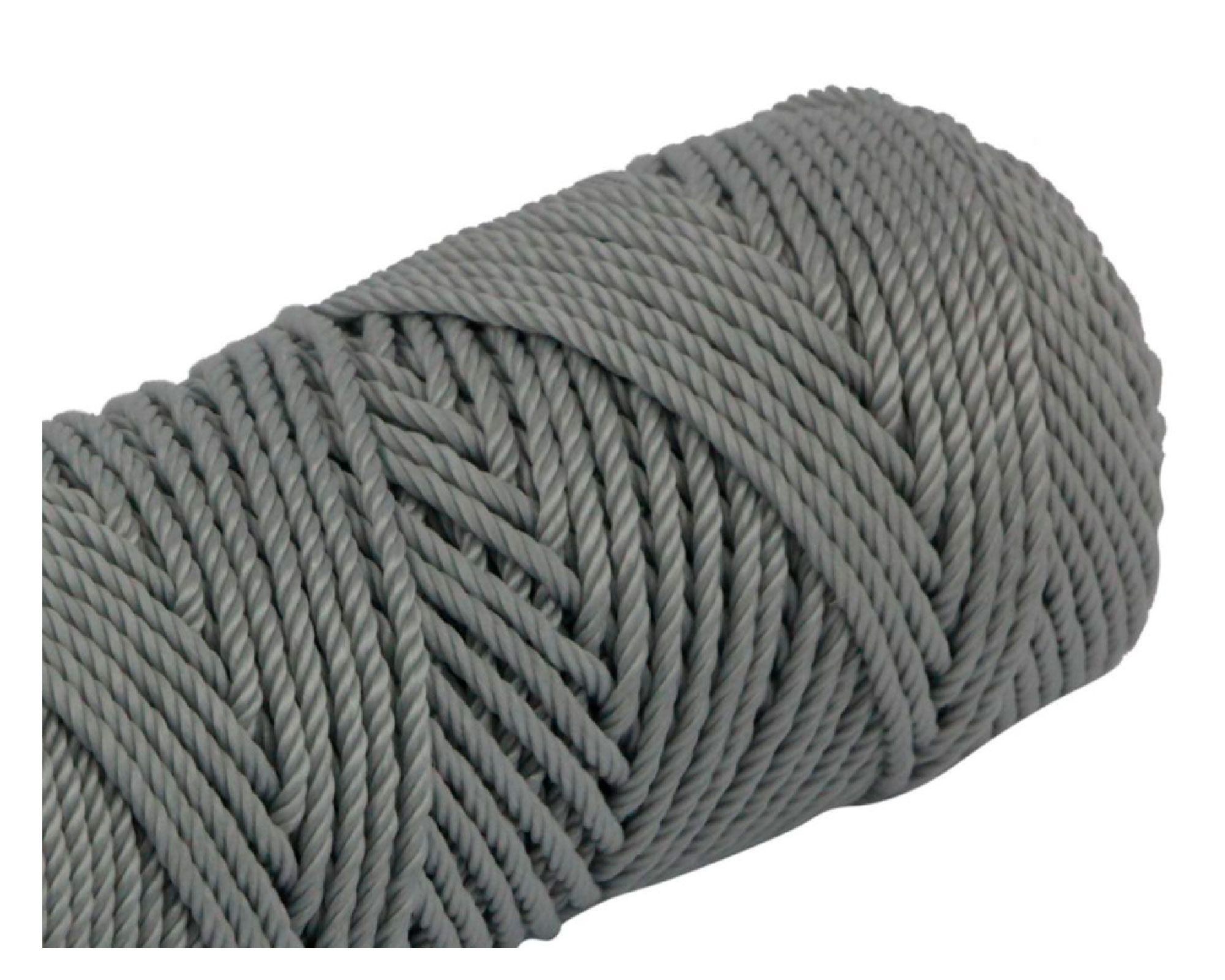 Lienza trazar nylon 50 m gris Arnik