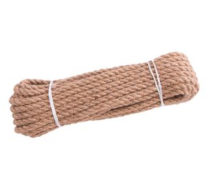 Yute 8 mm torcido fibra natural x10 m Arnik