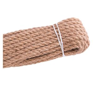 Yute 8 mm torcido fibra natural x10 m Arnik