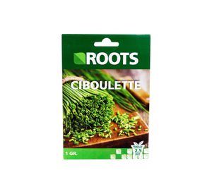 Semilla ciboulette común tiempo cosecha 2.5 meses x1 g Roots
