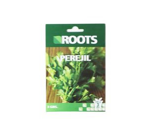 Semilla corriente desinfectada perejil gigante x3 g Roots