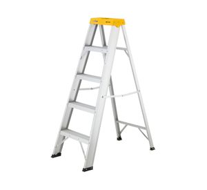 Escalera alto 123.5 cm 4 escalones tijera simple Wrk Work