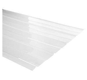 Premium 0,7x900x2500 mm policarbonato transparente 5V Femoglas