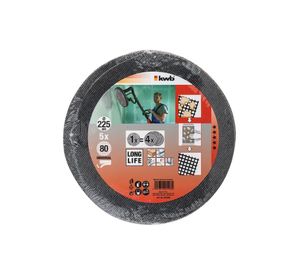 Disco de lija 225 mm grano 80 5 unidades KWB
