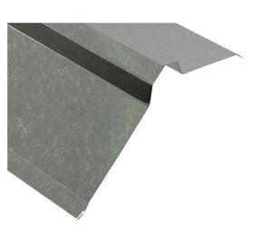 Caballete galvanizado 0,35x400x3000 mm