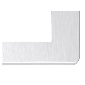 Tapa triple Orión aluminio/gris Schneider