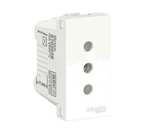 Módulo tomacorriente 10A 2P+T Orión blanco Schneider