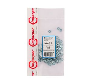 Perno cocina ranura combinada 1/8x1/2'' zincado 50 unidades Imporper