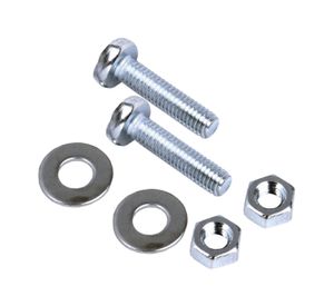 Perno cocina doble ranura 6x25mm x10 unidades Imporper