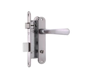 Cerradura embutida manilla baño Futura pac Poli