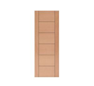 Puerta interior Capri III Enchapada 70x200 cm Multimarca