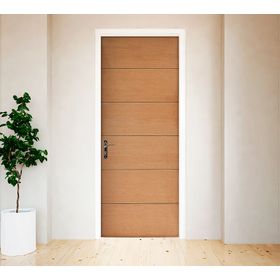Puerta interior Milano Enchapada 75x200 cm Multimarca.