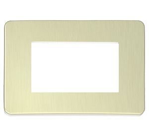 Tapa triple Orión aurora dorada/blanco Schneider