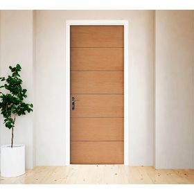 Puerta interior Milano Enchapada 80x200 cm Multimarca