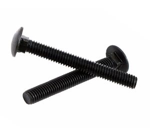 Perno coche 3/8 x 1 1/2’’ pavonado 20 unidades Imporper