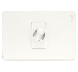 Placa armada dimmer Orión blanco Schneider