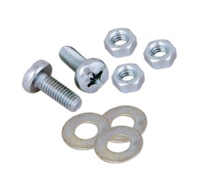 Perno cocina doble ranura 6x16mm x10 unidades Imporper