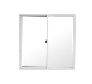 Ventana Aluminio 100x100 cm Corredera Blanca