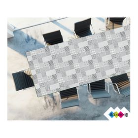 Vinilo adhesivo 15x15 cm grafito 12 unidades