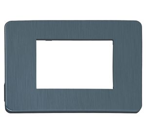 Tapa triple Orión grafito/negro Schneider