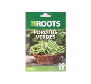 Semillas 15 gr poroto verde Roots