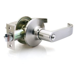 Cerradura tubular manilla oficina/dormitorio Y815 plata Yale