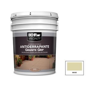 Pintura piso 1 tineta Granite Grip beige Behr