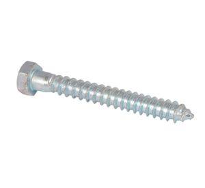 Tornillo tirafondo 3/8 x 2 1/2 " zinc bolsa 15 unidades Imporper