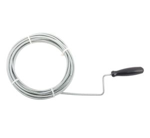 Destapador desagüe manual 5 mm 5 m inox Flustem