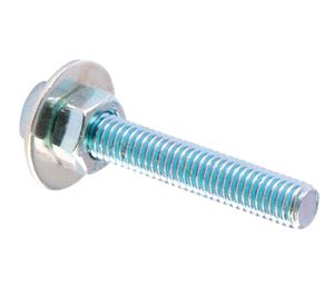 Perno cocina 5 mm x 30 mm doble ranura plateado 20 unidades Imporper