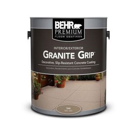 Pintura texturada 1 galón Granite Grip beige mate Behr