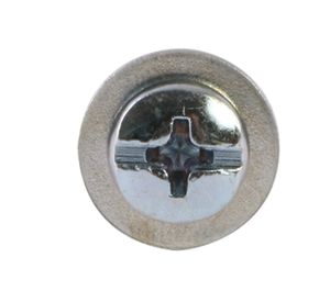 Perno cocina 5 mm x 30 mm doble ranura plateado 20 unidades Imporper