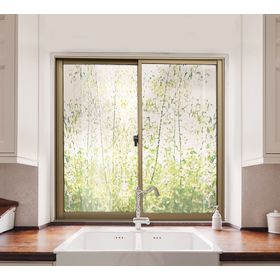 Ventana Aluminio 100x100 cm Corredera Titanio