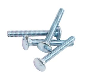 Perno coche 1/4 x2" zincado bolsa 25 unidades Imporper