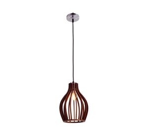 Lámpara colgar 1L E27 ML1680942 madera Abitare