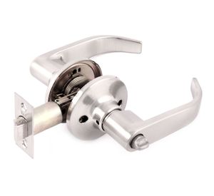 Cerradura tubular manilla baño plata Y815 Yale