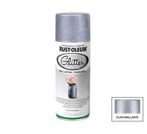 Pintura en spray 290 g Specialty Glitter plata brillante Rust-Oleum
