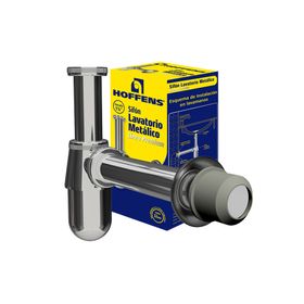 Sifón lavatorio 1 1/4" cromado