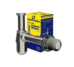 Sifón lavatorio 1 1/4" cromado