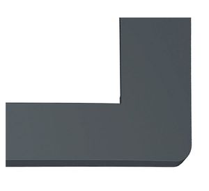 Tapa triple Orión negro Schneider