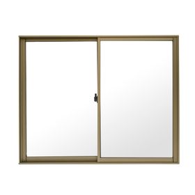 Ventana Aluminio 121x100 cm Corredera Titanio