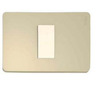 Placa armada 9/12 Orión marfil Schneider