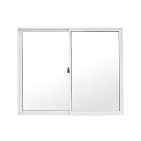 Ventana Aluminio 121x100 cm Corredera Blanca