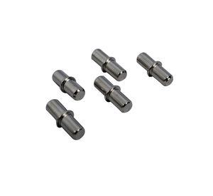 Soporte repisa duplo niquelado x40 unidades hbt