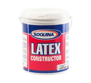Látex 1 galón Constructor blanco Soquina