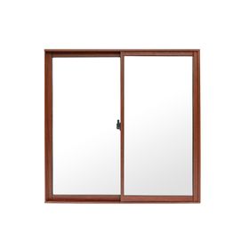 Ventana Aluminio 100x100 cm Corredera Madera