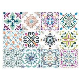 Vinilo adhesivo 15x15 cm Minit 12 unidades