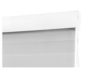 Cortina roller zebra 180x165 cm gris Cotidiana